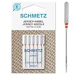 SCHMETZ Nähmaschinennadeln | 5 Jersey-Nadeln | 130/705 H SUK | Nadeldicke 80/12...