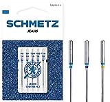 SCHMETZ Nähmaschinennadeln | 5 Jeans-Nadeln | 130/705 H-J | Nadeldicken 2x...