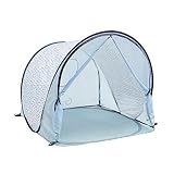 Babymoov Strandmuschel Blue Waves mit LSF 50+, Pop-Up-System, 1 Stück (1er...