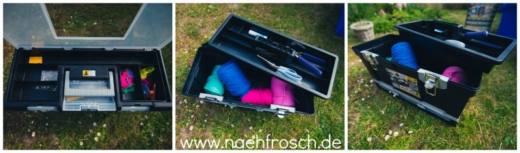 Stoffe aufbewahren: Kisten zum Lagern von Stoffen und Nähzubehör