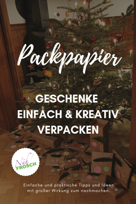 Geschenke Einpacken Mit Packpapier Nicht Nur Weihnachten Eine Idee