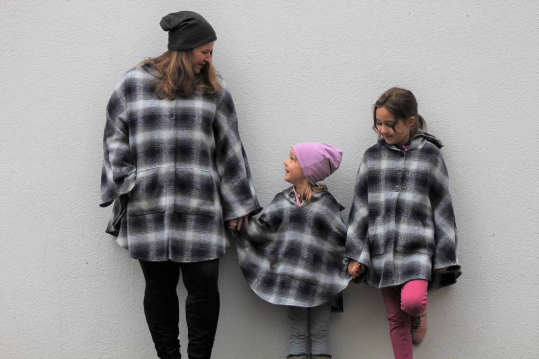 kinder poncho naehen 11